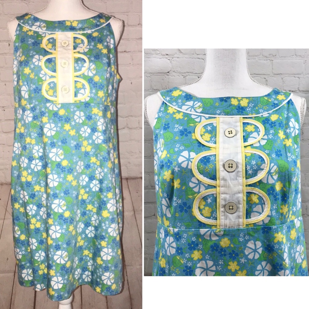 Lilly Pulitzer Tropical Dress in size 14